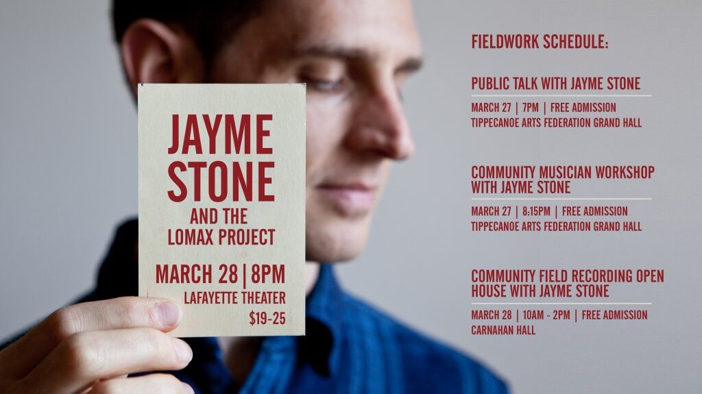 Jayme Stone and The Lomax Project: March 28 | 8 PM | Lafayette Theater