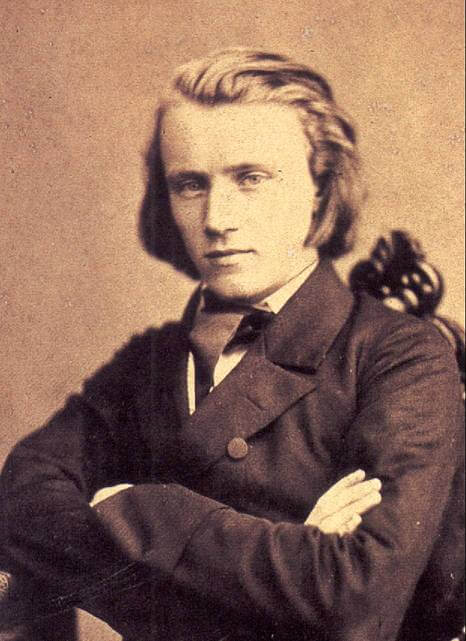 Johannes Brahms in 1853