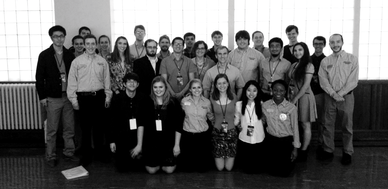 Convocations Voice Network student ushers at The Avett Brothers, 2015