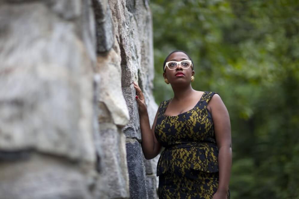 Cécile McLorin Salvant outside