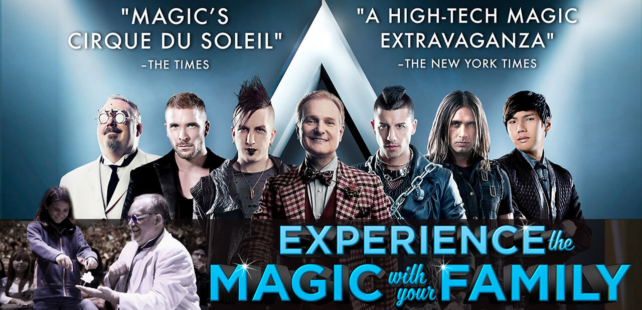 The Illusionists - experience the magic with family