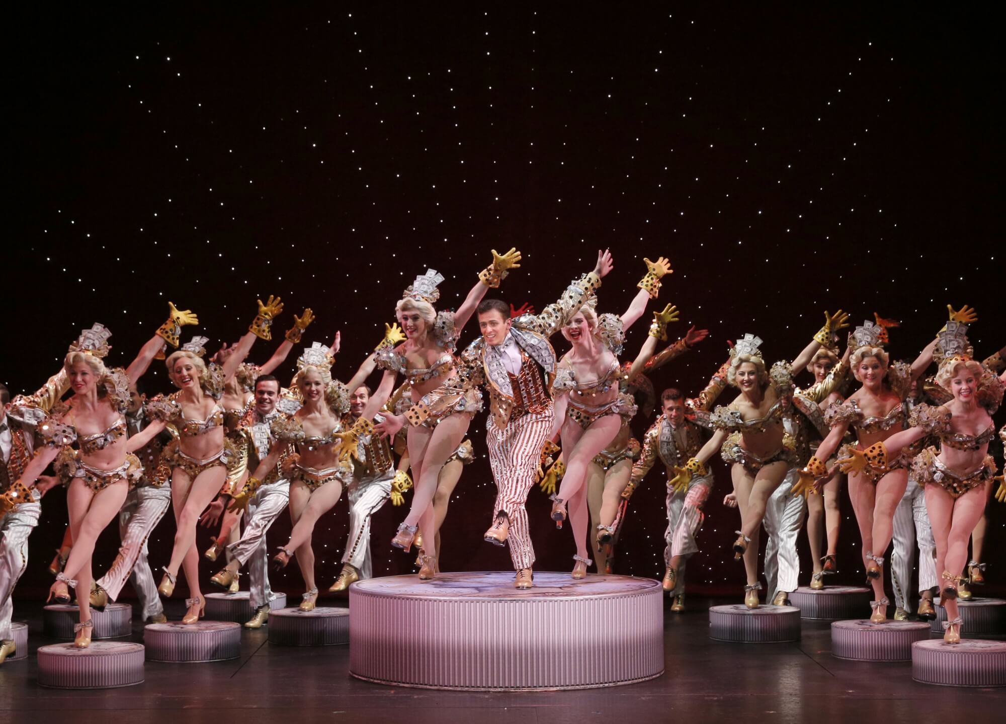 42nd Street tap dancing