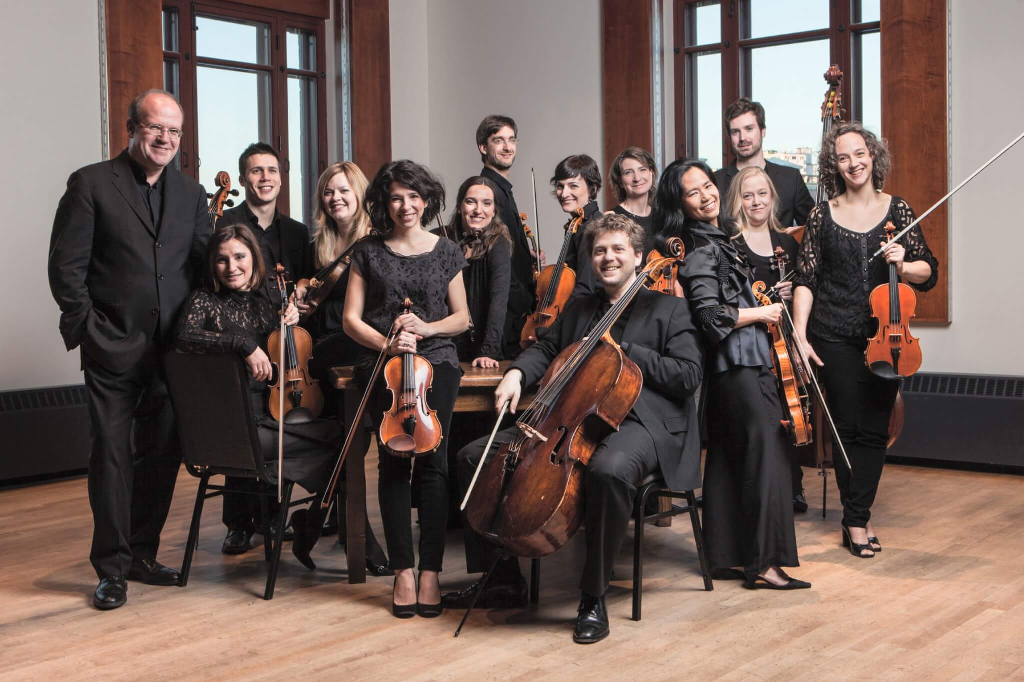 Les Violons du Roy group picture