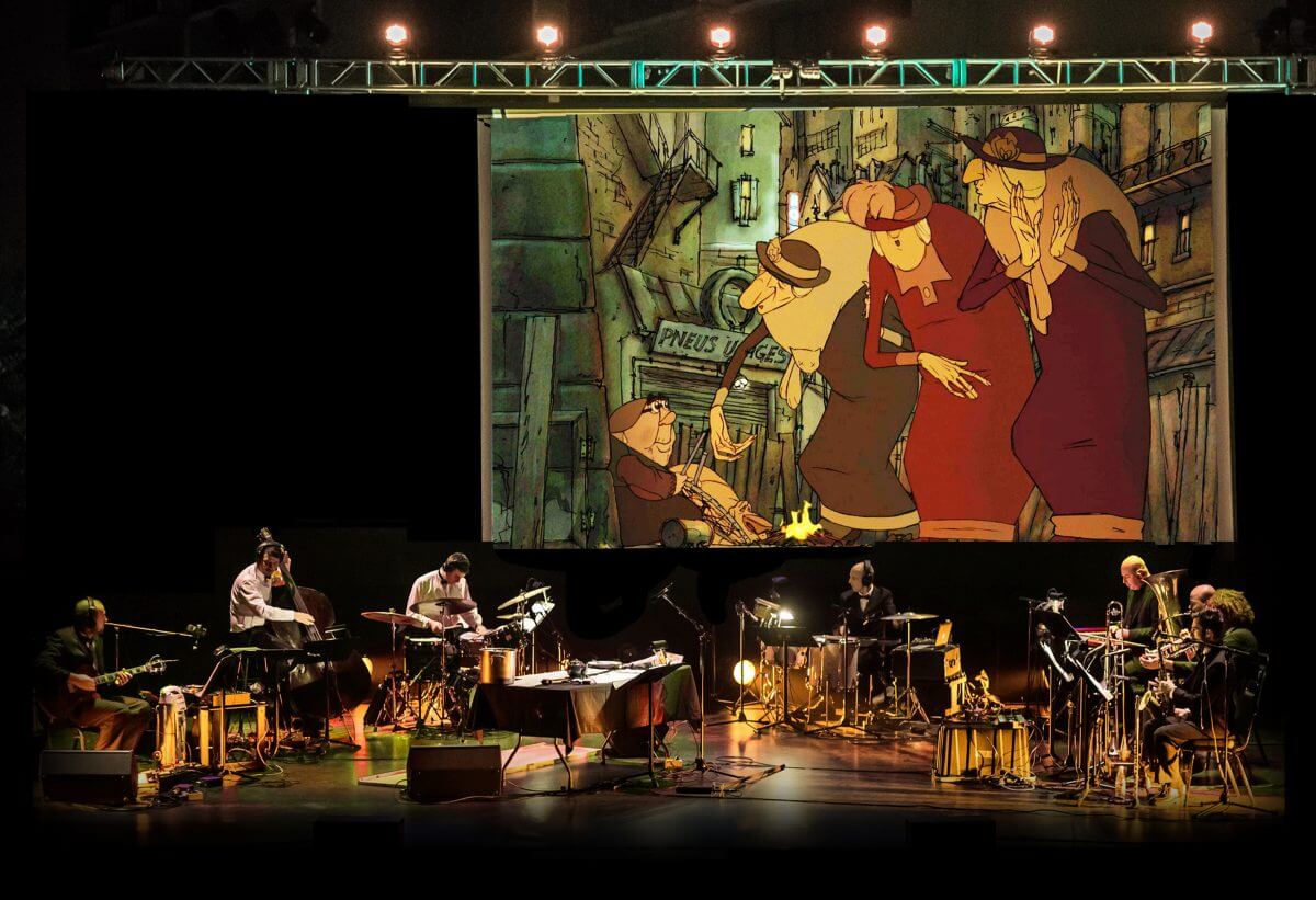 scene from Triplets of Belleville