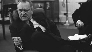 Lyndon Baines Johnson was the inspiration for The Seldoms: "Power Goes"