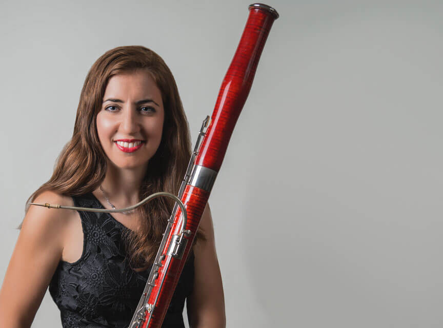 Gina Cuffari, bassoonist