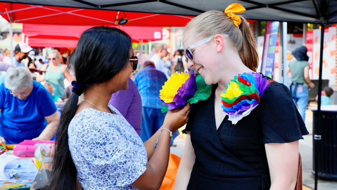 Global Fest attendees