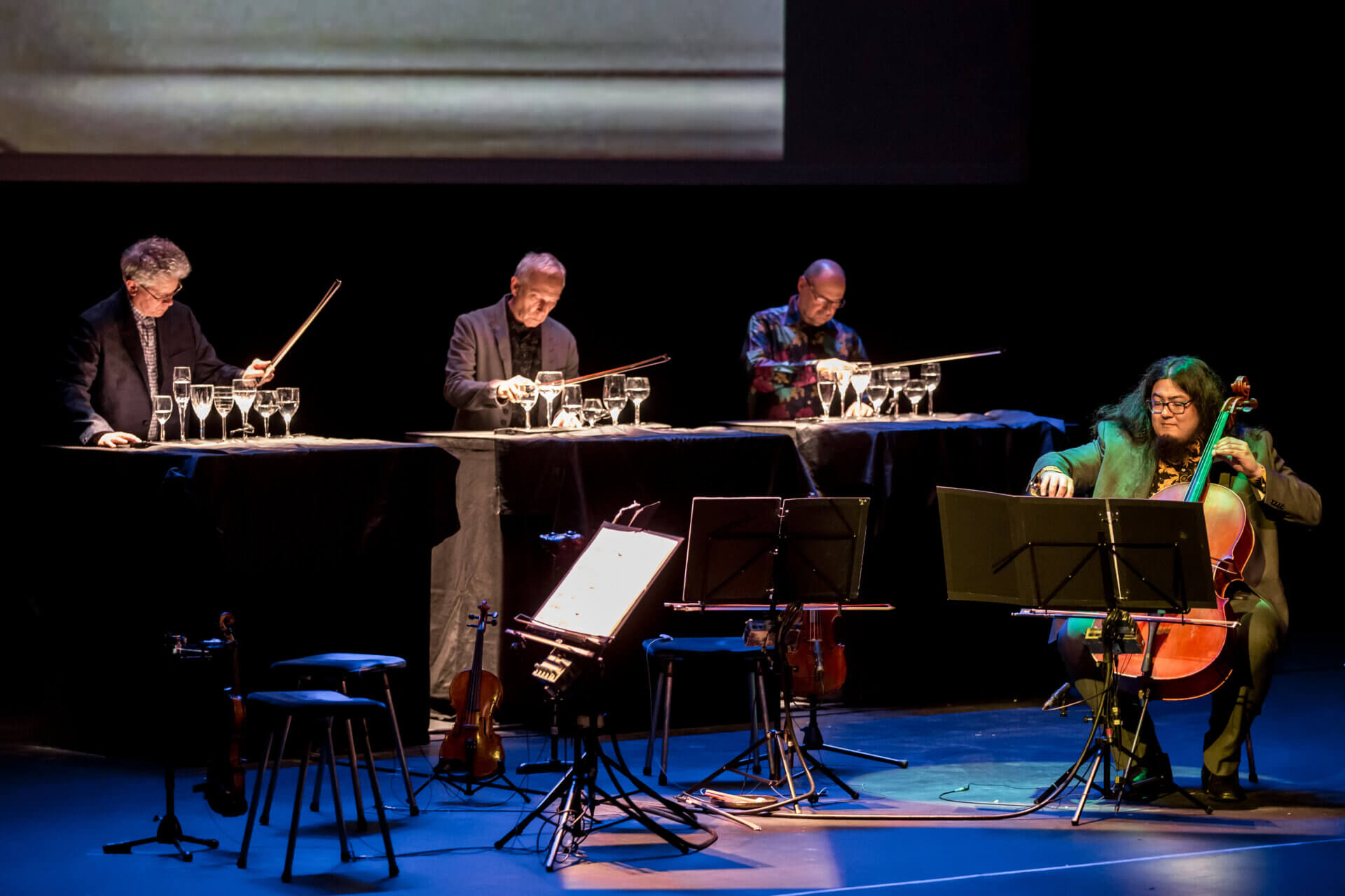 A Thousand Thoughts, Kronos Quartet and Sam Green - credit Nacion Imago