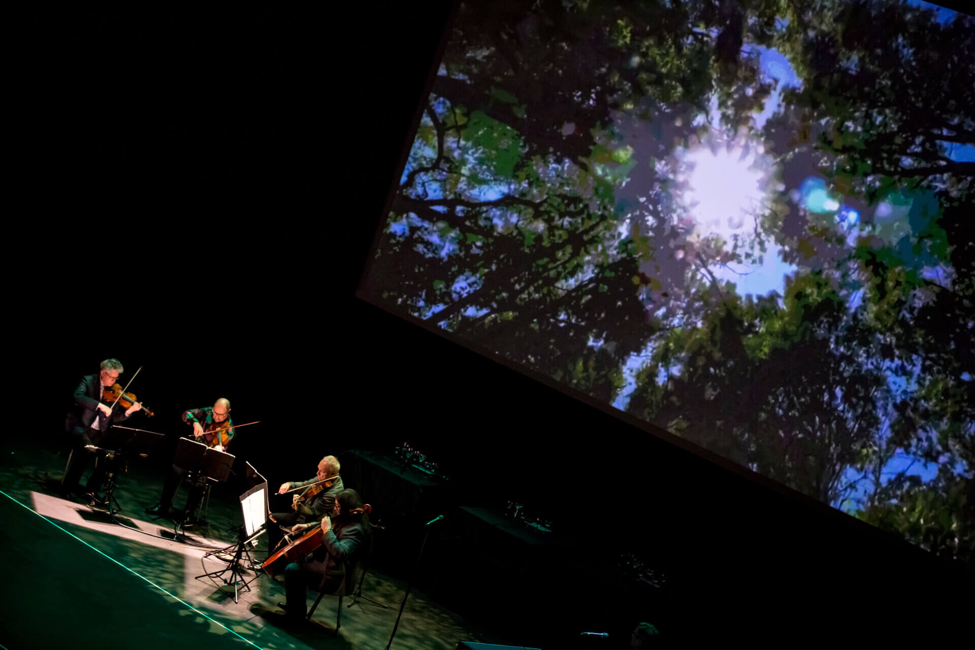 A Thousand Thoughts Kronos Quartet and Sam Green - credit Nacion Imago