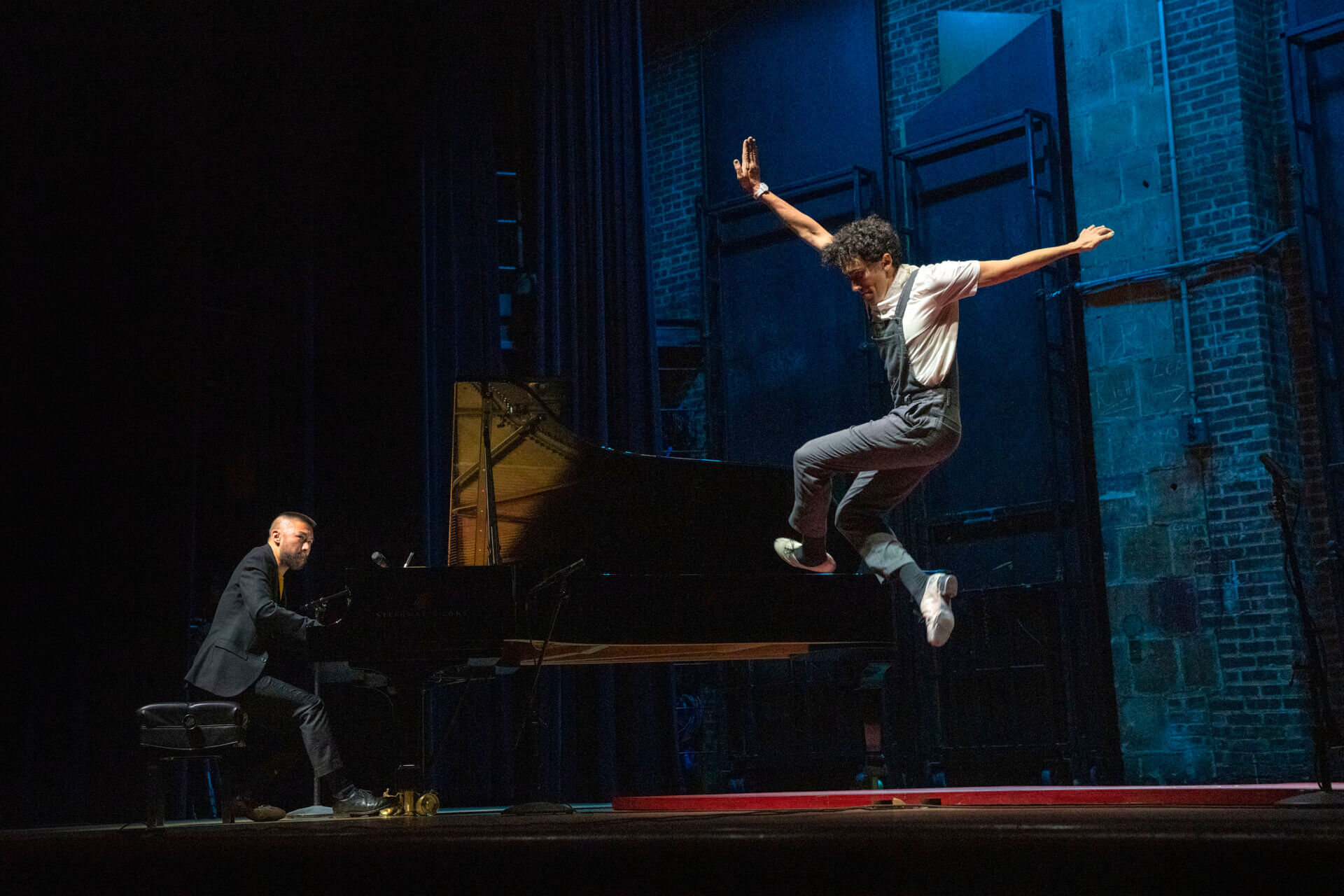 Counterpoint with Conrad Tao (piano) and Caleb Teicher (tap), photo by Richard Termine