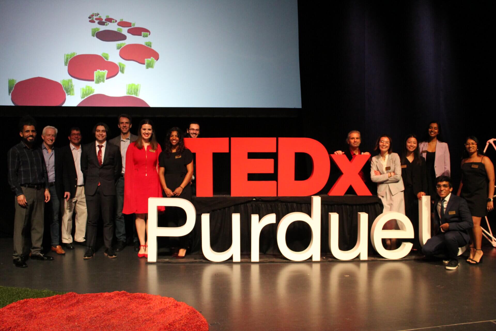 Student members of TEDxPurdue 2022-2023
