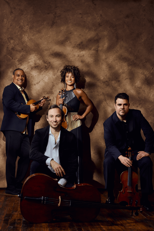 Members of Harlem Quartet