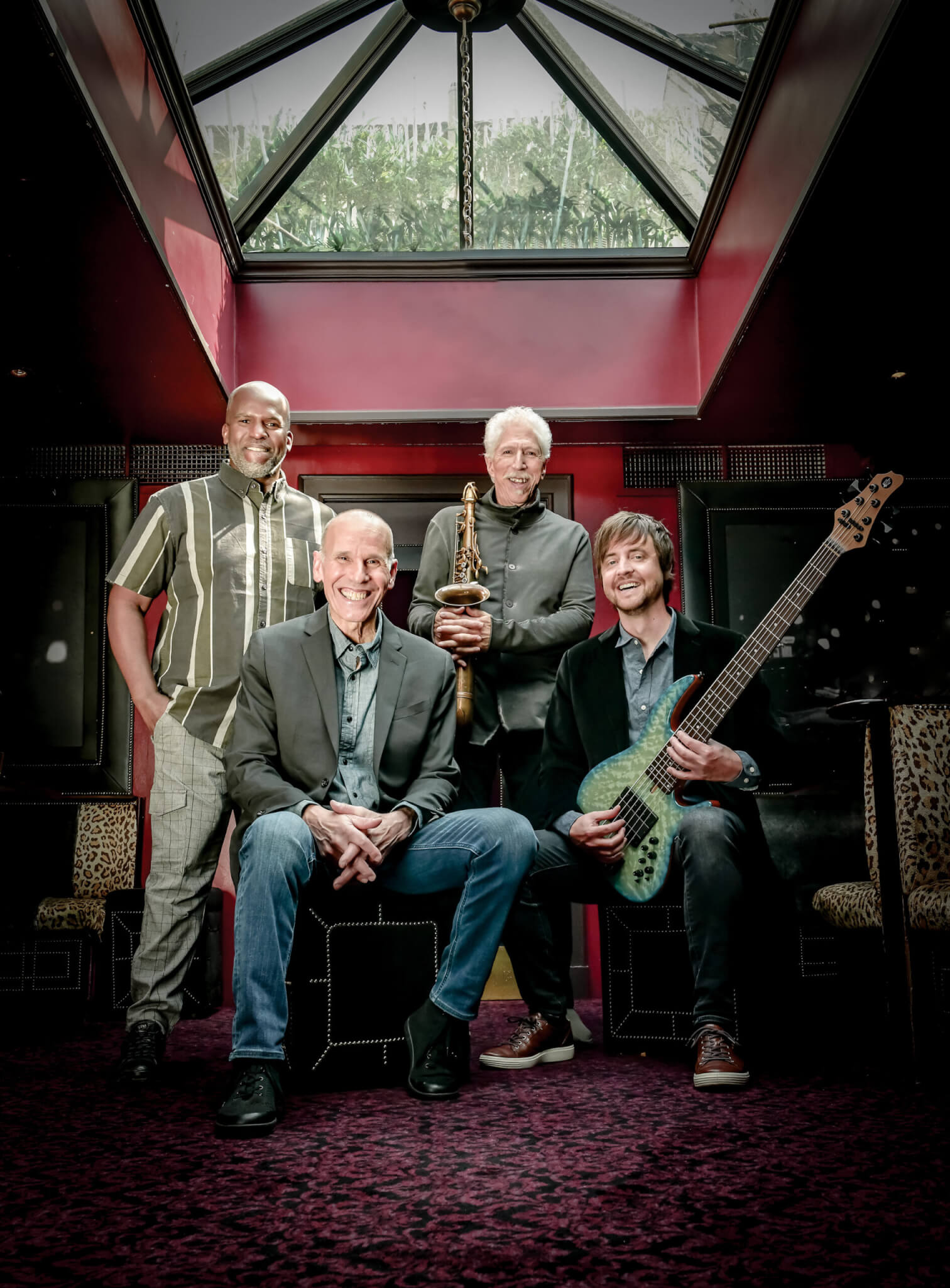 Yellowjackets band with guitar