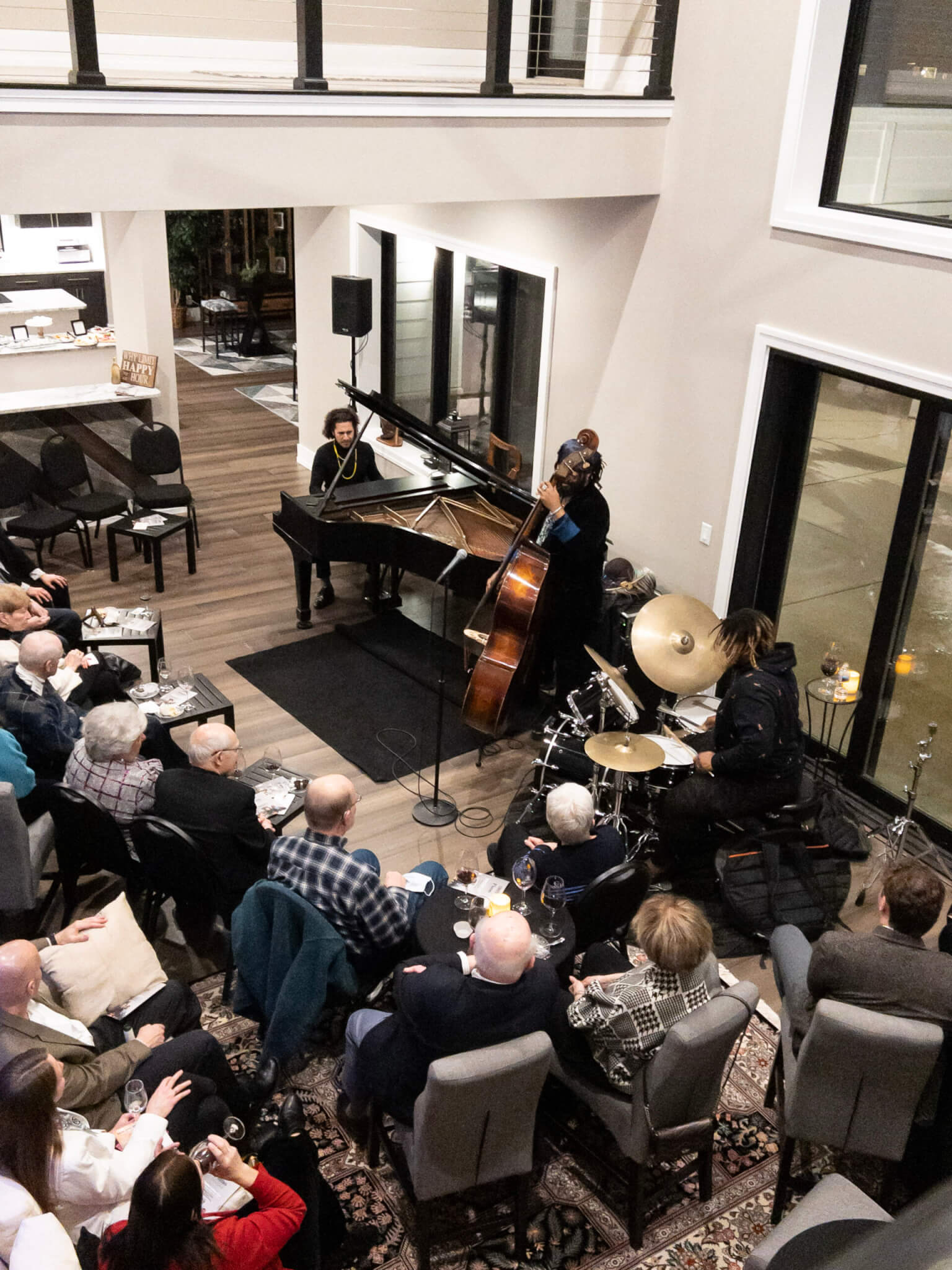 Emmet Cohen Trio at a private event