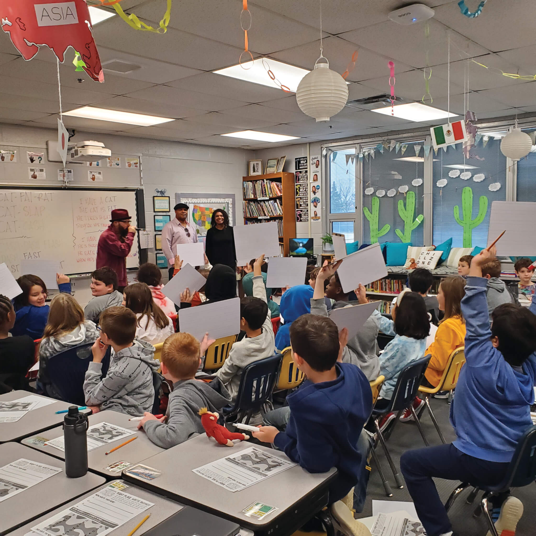 Children in class