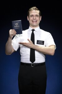 Sam McLellan in THE BOOK OF MORMON North American tour
Photo by Julieta Cervantes