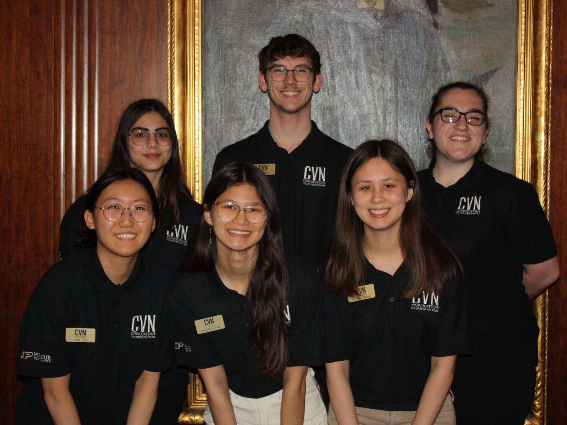 CVN Crew with Badges