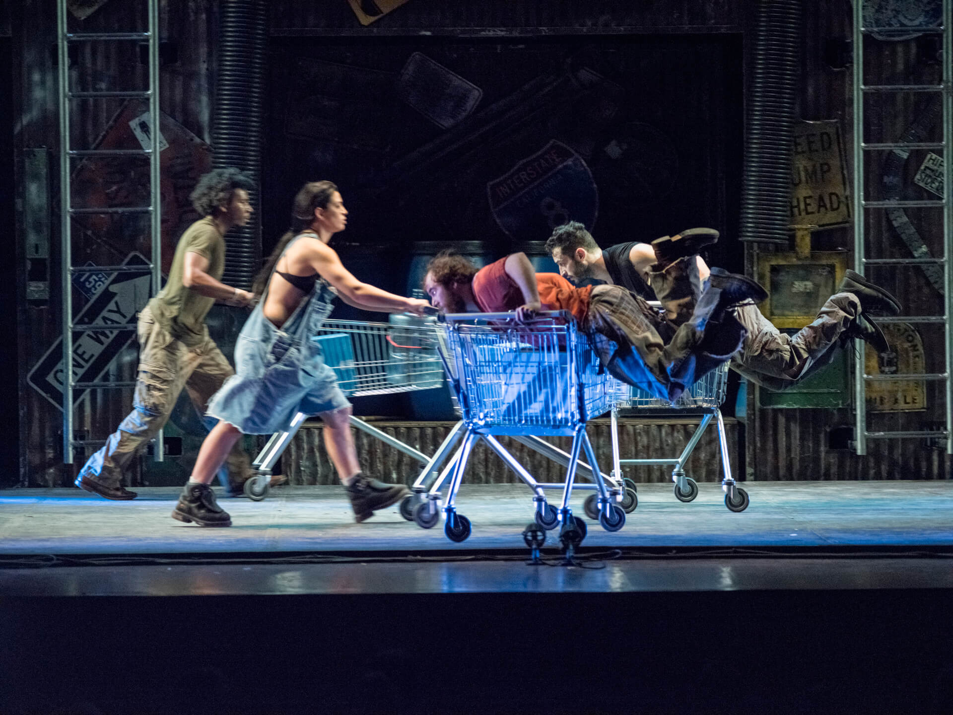 Cast of STOMP